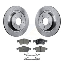 Charger l&#39;image dans la galerie, Rear Disc Brake Rotors And Ceramic Pads Kit For 2006 Mazda 5 To 02 06