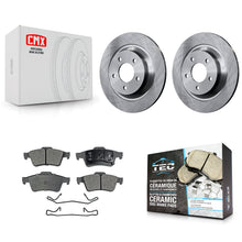 Load image into Gallery viewer, [Rear] 2006 Mazda 5 To 02 06 Premium OE Brake Rotors &amp; Ceramic Pads Kit For Max Braking
