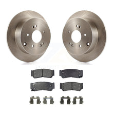 Charger l&#39;image dans la galerie, Rear Disc Brake Rotors And Ceramic Pads Kit For 2007-2009 Hyundai Santa Fe