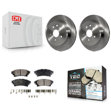 Load image into Gallery viewer, Rear Disc Brake Rotors And Ceramic Pads Kit For Lexus IS250 IS350