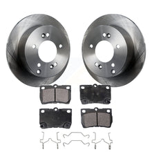 Load image into Gallery viewer, Rear Disc Brake Rotors And Ceramic Pads Kit For Lexus IS250