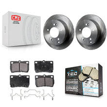 Charger l'image dans la galerie, Rear Disc Brake Rotors And Ceramic Pads Kit For Lexus IS250