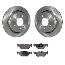 Charger l&#39;image dans la galerie, Rear Disc Brake Rotors And Ceramic Pads Kit For BMW 328i xDrive X1 328xi 325xi