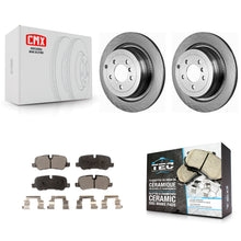 Load image into Gallery viewer, Rear Disc Brake Rotors And Ceramic Pads Kit For Land Rover Range