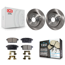 Load image into Gallery viewer, [Rear] 2007-2015 Mazda CX-9 Premium OE Brake Rotors &amp; Ceramic Pads Kit For Max Braking
