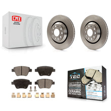 Charger l'image dans la galerie, Rear Brake Rotor Ceramic Pad Kit For 13 Volkswagen GTI With 310mm Diameter