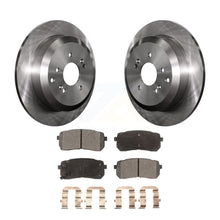 Charger l&#39;image dans la galerie, Rear Disc Brake Rotors And Ceramic Pads Kit For 2007-2012 Hyundai Veracruz