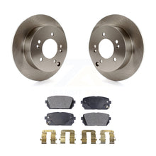 Load image into Gallery viewer, Rear Disc Brake Rotors And Ceramic Pads Kit For 2007-2012 Kia Rondo