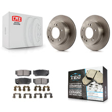 Load image into Gallery viewer, [Rear] 2007-2009 Kia Sorento Premium OE Brake Rotors &amp; Ceramic Pads Kit For Max Braking
