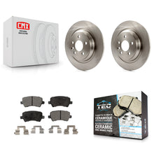 Load image into Gallery viewer, Rear Brake Rotors &amp; Ceramic Pad Kit For Volvo S60 XC70 S80 V60 Cross Country V70