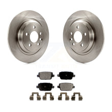 Load image into Gallery viewer, Rear Brake Rotor Ceramic Pad Kit For 08-11 Volvo S80 With Electric Parking