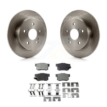 Charger l&#39;image dans la galerie, Rear Disc Brake Rotors And Ceramic Pads Kit For Suzuki SX4 Crossover