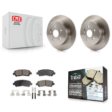 Load image into Gallery viewer, [Rear] 2008-2013 Toyota Highlander Premium OE Brake Rotors &amp; Ceramic Pads Kit For Max Braking