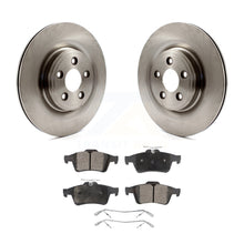 Load image into Gallery viewer, Rear Brake Rotors Ceramic Pad Kit For Jaguar XF XJ XK S-Type XJ8 Vanden Plas XKR