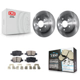 [Rear] 2006-2011 Mercedes-Benz B200 Premium OE Brake Rotors & Ceramic Pads Kit For Max Braking