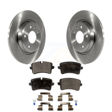 Charger l&#39;image dans la galerie, Rear Disc Brake Rotors And Ceramic Pads Kit For Audi A7 Quattro A6