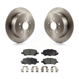 [Rear] 2009-2016 Toyota Venza Premium OE Brake Rotors & Ceramic Pads Kit For Max Braking