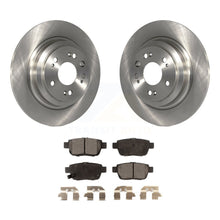 Charger l&#39;image dans la galerie, Rear Disc Brake Rotors And Ceramic Pads Kit For 2009-2014 Acura TL