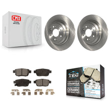 Charger l'image dans la galerie, [Rear] 2009-2014 Acura TL Premium OE Brake Rotors &amp; Ceramic Pads Kit For Max Braking