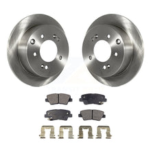 Charger l&#39;image dans la galerie, Rear Disc Brake Rotors And Ceramic Pads Kit For 2010-2013 Kia Soul