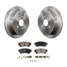 Charger l&#39;image dans la galerie, Rear Brake Rotor Ceramic Pad Kit For Toyota Highlander Sienna Lexus RX350 RX450h