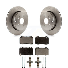 Charger l&#39;image dans la galerie, Rear Disc Brake Rotors And Ceramic Pads Kit For Hyundai Genesis Coupe