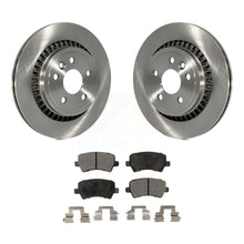 Charger l&#39;image dans la galerie, Rear Disc Brake Rotors And Ceramic Pads Kit For 2010-2017 Volvo XC60