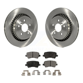 [Rear] 2010-2017 Volvo XC60 Premium OE Brake Rotors & Ceramic Pads Kit For Max Braking