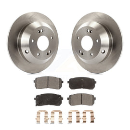 [Rear] 2015-2021 Kia Sedona Premium OE Brake Rotors & Ceramic Pads Kit For Max Braking
