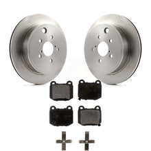 Load image into Gallery viewer, Rear Disc Brake Rotors And Ceramic Pads Kit For Subaru BRZ Toyota 86