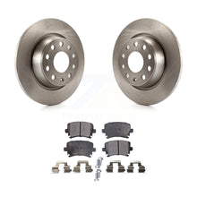 Load image into Gallery viewer, Rear Brake Rotors Ceramic Pad Kit For Volkswagen Tiguan CC Jetta Audi Passat GTI