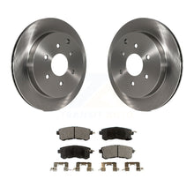 Load image into Gallery viewer, Rear Disc Brake Rotors And Ceramic Pads Kit For INFINITI Nissan Armada QX80 QX56