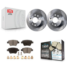 Load image into Gallery viewer, Rear Disc Brake Rotors And Ceramic Pads Kit For Volkswagen Beetle GTI Eos