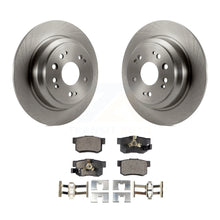 Charger l&#39;image dans la galerie, Rear Disc Brake Rotors And Ceramic Pads Kit For Honda Crosstour Accord