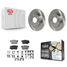 Load image into Gallery viewer, [Rear] 2011-2015 Honda CR-Z Premium OE Brake Rotors &amp; Ceramic Pads Kit For Max Braking
