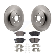 Load image into Gallery viewer, Rear Disc Brake Rotors And Ceramic Pads Kit For Lexus CT200h