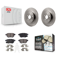 Load image into Gallery viewer, Rear Disc Brake Rotors And Ceramic Pads Kit For Lexus CT200h