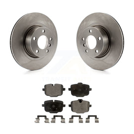 [Rear] 2012 BMW X3 From 10 11 Premium OE Brake Rotors & Ceramic Pads Kit For Max Braking