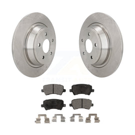 [Rear] 2012-2015 Land Rover Range Evoque Premium OE Brake Rotors & Ceramic Pads Kit For Max Braking