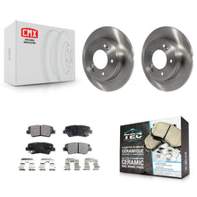 Load image into Gallery viewer, Rear Brake Rotors Ceramic Pad Kit For Hyundai Elantra Kia Soul Forte Veloster GT