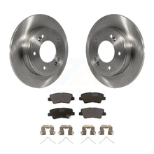 Charger l&#39;image dans la galerie, Rear Disc Brake Rotors And Ceramic Pads Kit For Hyundai Elantra Kia Soul Venue