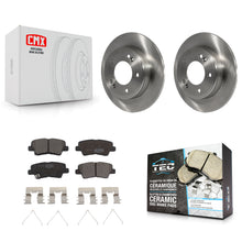 Load image into Gallery viewer, Rear Brake Rotors Ceramic Pad Kit For Kia Soul Forte Hyundai Veloster Elantra GT