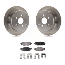 Charger l&#39;image dans la galerie, Rear Disc Brake Rotor &amp; Ceramic Pad Kit For Subaru Forester Impreza Crosstrek XV