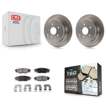 Load image into Gallery viewer, Rear Disc Brake Rotor &amp; Ceramic Pad Kit For Subaru Forester Impreza Crosstrek XV