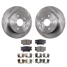 Load image into Gallery viewer, Rear Disc Brake Rotor Ceramic Pad Kit For Toyota Camry Lexus ES350 Avalon ES300h