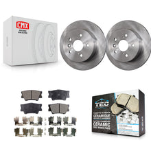 Load image into Gallery viewer, Rear Disc Brake Rotor Ceramic Pad Kit For Toyota Camry Lexus ES350 Avalon ES300h