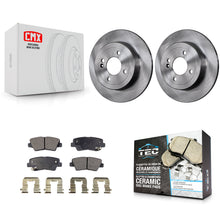 Load image into Gallery viewer, [Rear] 2011 Hyundai Accent Premium OE Brake Rotors &amp; Ceramic Pads Kit For Max Braking