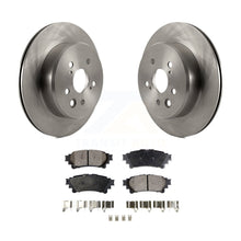 Charger l&#39;image dans la galerie, Rear Brake Rotors Ceramic Pad Kit For Lexus GS350 IS300 IS200t IS350 RC350 RC300