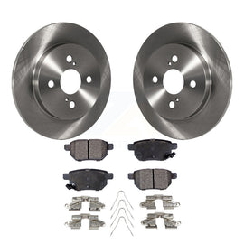 [Rear] 2012-2018 Toyota Yaris Premium OE Brake Rotors & Ceramic Pads Kit For Max Braking