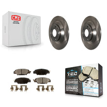 Load image into Gallery viewer, Rear Disc Brake Rotors And Ceramic Pads Kit For Mazda CX-5